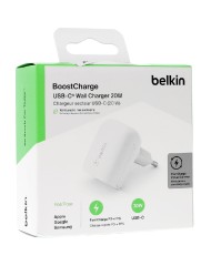 Belkin 20w Usb-c Pd Pps Wall Charger White