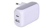 Belkin Dual 42w 30w Usb-c Pd Pps + 12w Usb-a Dual Wall Charger White