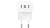 Belkin 67w 3-port Usb-c Wall Charger Pps 20w+20w+25w 100w 5a Usb-c Cable