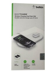 Belkin 2x 10w Dual Wireless Charging Pad Eu Psu...