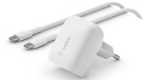 Belkin 20w Pd Pss Usb-c Wall Charger 1m Pvc C-c White