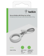 Belkin Secure Holder Strap For Airtag White
