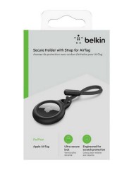 Belkin Secure Holder With Strap For Airtag Black
