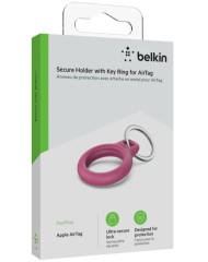 Belkin Secure Holder Keyring For Airtag Pink