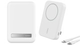 Belkin 8k Qi2 Magsafe Compatible Power Banck With Kickstand White