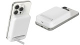 Belkin 8k Qi2 Magsafe Compatible Power Banck With Kickstand White