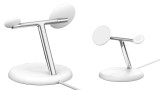 Belkin Boost Charge Pro 3in1 Qi2 15w Magnetic Adjustable Charginf Stand White