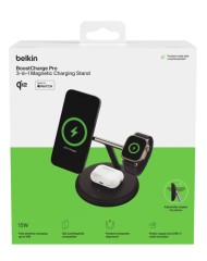 Belkin Boost Charge Pro 3in1 Qi2 15w Magnetic A...