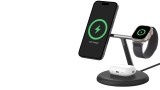 Belkin Boost Charge Pro 3in1 Qi2 15w Magnetic Adjustable Charginf Stand Black