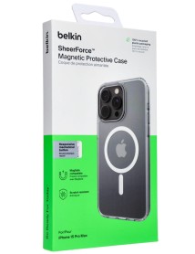 Belkin Sheer-ce Magnetic Protective Case Iphone 15 Pro Max Clear 