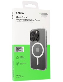 Belkin Sheer-ce Magnetic Protective Case Iphone 15 Pro Clear 