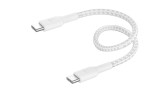 Belkin Boost Charge Usb-c To Usb-c Braided 0.15m White