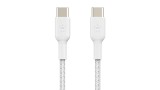 Belkin Boost Charge Usb-c To Usb-c Braided 0.15m White