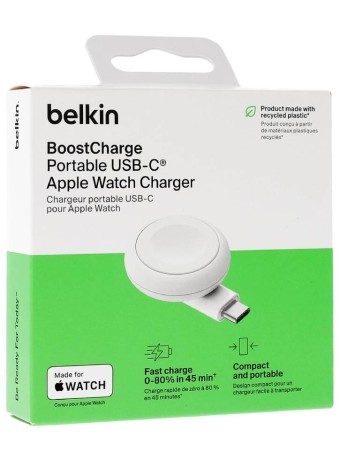 Belkin Boost Charge Apple Watch Fast Charge Dongle White