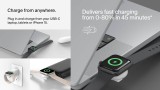 Belkin Boost Charge Apple Watch Fast Charge Dongle White