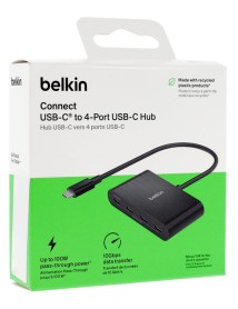 Belkin Usb-c To 4-port Usb-c Hub 