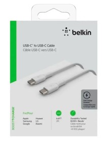 Belkin Boost Charge Usb-c To Usb-c Cable 2m White 
