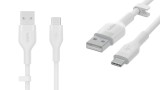Belkin Boost Charge Usb-a To Usb-c Silicone 2m White