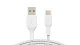 Belkin Boost Charge Usb-a To Usb-c Cable_braided 0.15m White