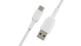 Belkin Boost Charge Usb-a To Usb-c Cable_braided 0.15m White