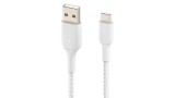 Belkin Boost Charge Usb-a To Usb-c Cable_braided 0.15m White