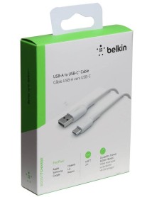 Belkin Boost Charge Usb-a To Usb-c Cable 2m White 