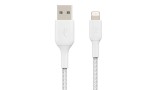 Belkin Boost Charge Lightning To Usb-a Cable_braided 0.15m White
