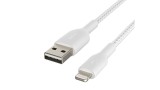 Belkin Boost Charge Lightning To Usb-a Cable_braided 0.15m White