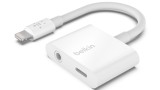 Belkin Usb-c To 3.5mm Audio + Usb-c Charge Adapter V2 Fast Charge 60w White
