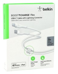 Belkin Boost Charge Usb-c To Ltg_silicone 2m White