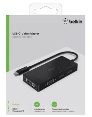 Belkin Usb-c Video Adapter (hdmi,vga,dvi.displa...