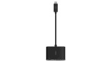 Belkin Usb-c To Vga + Charge Adapter Black 60w Pd