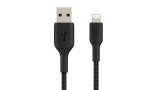 Belkin Boost Charge Lightning To Usb-a Cable Braided 2m Black