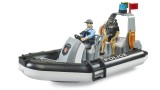 Joc Bruder Bworld Police Boat With Rotating Beacon Light (62733)
