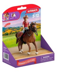 Schleich Horse Club Hannah & Cayenne (42711)
