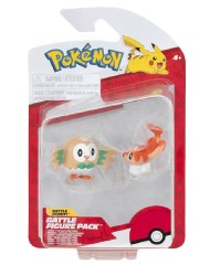 Pokemon Battle Feature Tatsugiri & Rowlet (pkw4052)