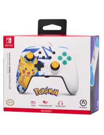 Powera Enh Wired Controller Pikachu High Voltage 