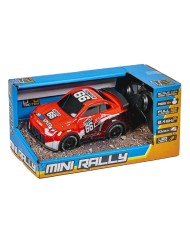 Tec-toy Mini Rally R/C 1:24 2,4ghz W/light, Red (471275)