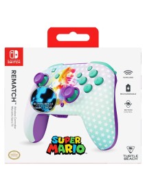 Turtle Beach Rematch Wireless Controller Super Mario Invincible (glows In The Dark) 