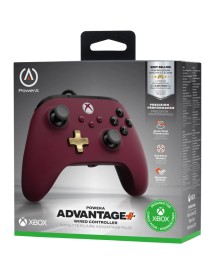 Powera Advantage Plus Wired Controller Ruby Red/black 