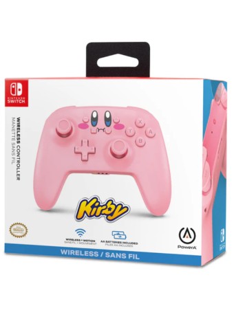 Joc Powera Wireless Controller Kirby Mouthful pentru NSW