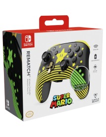 Turtle Beach Rematch Wireless Controller Super Mario Star (glows In The Dark) 