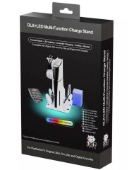 Imp Tech Dlx+led Multi Function Charge And Cool Stand Grey