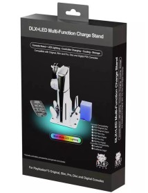 Imp Tech Dlx+led Multi Function Charge And Cool Stand Grey 