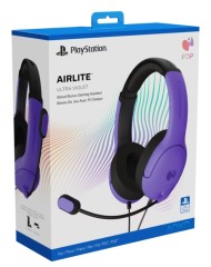 Pdp Airlite Wired Stereo Headser Ultra Violet