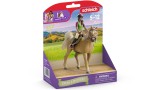 Figurina Joc Schleich Horse Club Sarah & Mystery 42714