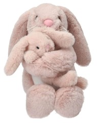Princess MIMI Plush Bunny Nelly With Baby (0413509)