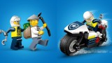 Joc Lego City Police Motorcycle Chase (60455)