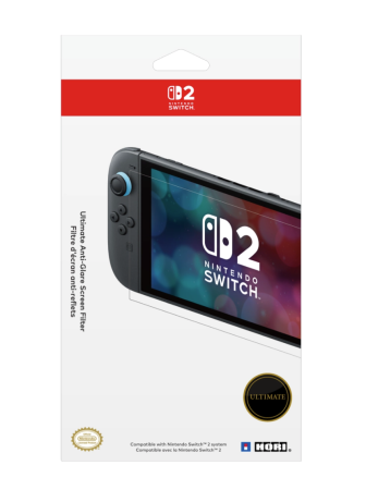 Joc Hori Ultimate Anti Glare Screen Filter Transparent pentru Nintendo Switch 2