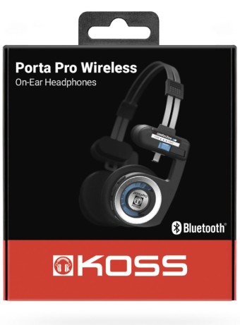 Joc Koss Headphone Portapro Wireless 2.0 On-ear Black pentru PC